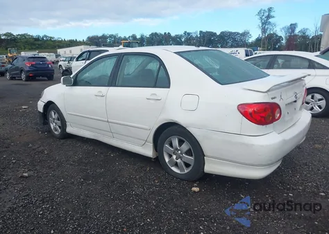 2008 Toyota Corolla S из США, поврежденный, VIN 2T1BR32E58C886309
